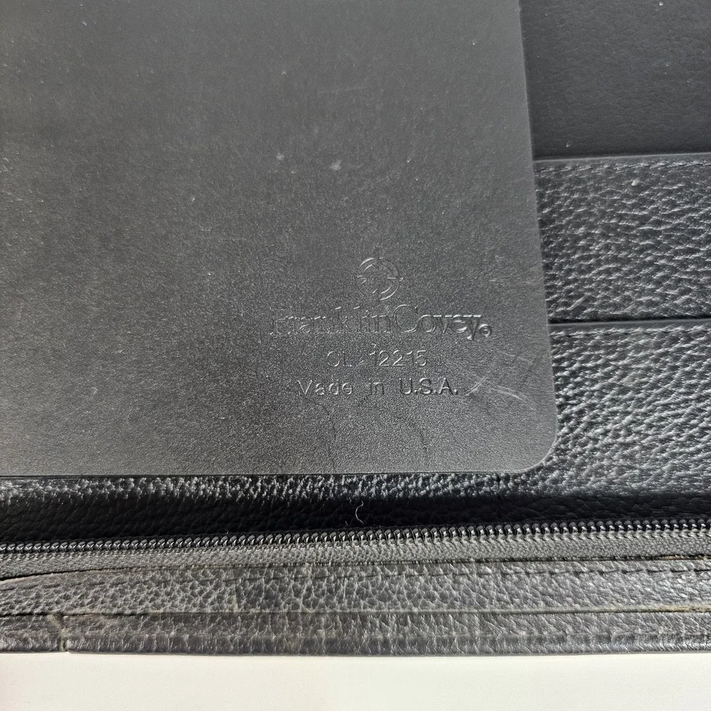 Franklin Quest Planner Binder Verona Leather 11